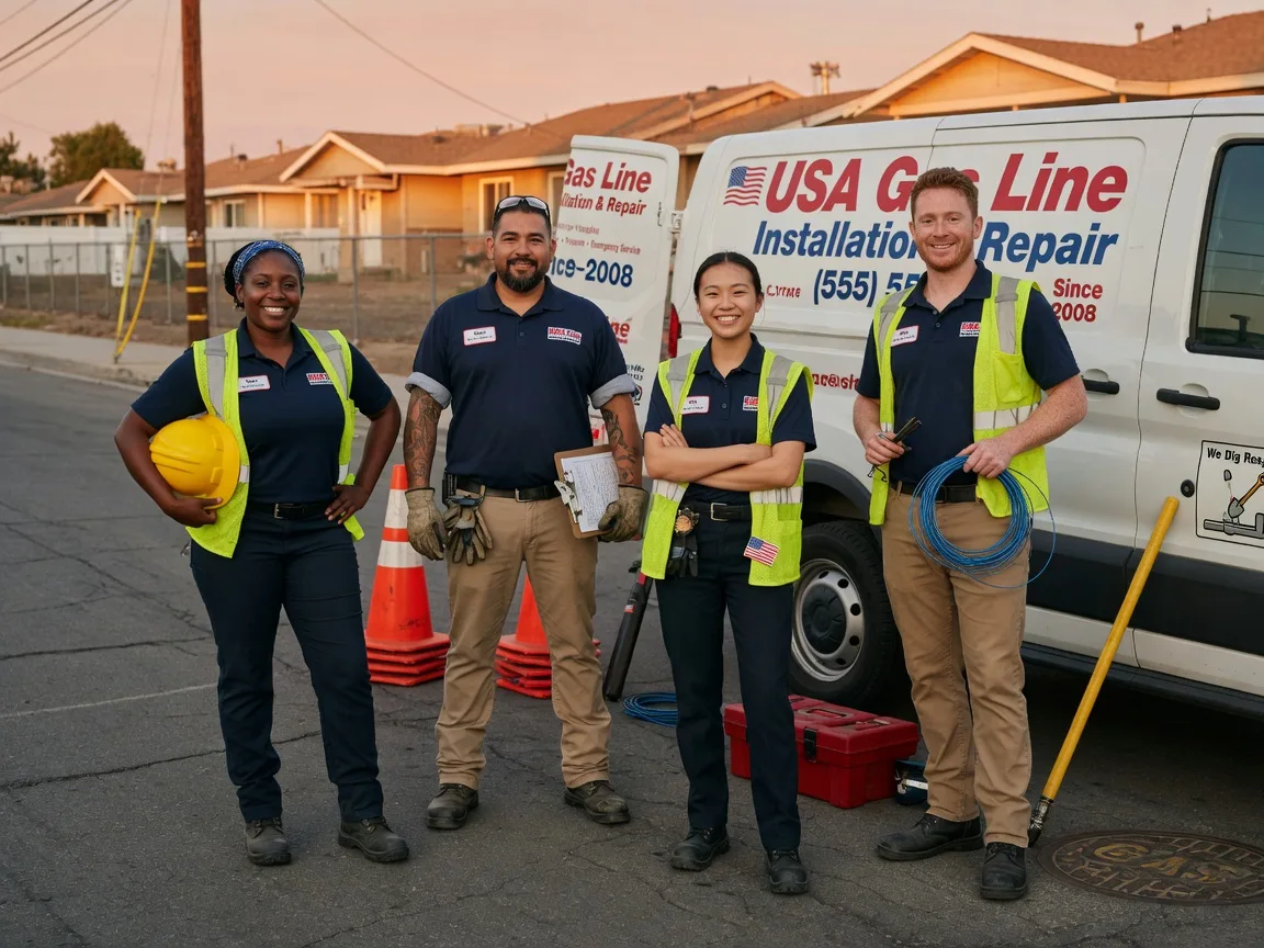 Gas Line Installation company in De Valls Bluff, AR